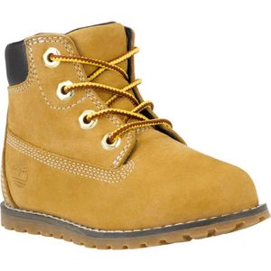 Timberland Pokey Pine 6 In Boot With Side Zip Toddlers Wheat Nubuck EU 21