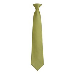 Premier Herren Clip-On-Krawatte, verschiedene Farben RW1163 (Einheitsgröße) (Grasgrün)