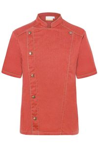 Karlowsky Kurzarm Kochjacke Jeans-Style Artikel JM 32 - vintage red - Größe 52