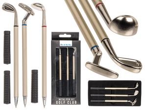 Metall-Kugelschreiber, Golfschläger, ca. 18 cm