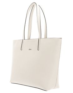 s.Oliver Shopper Handtasche Tasche Schultertasche Handbag 2141313, Farbe:Creme s.Oliver Shopper Handtasche Tasche Schultertasche Handbag 2141313, Farbe:Creme