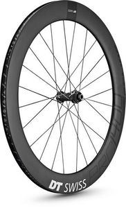 Dt Swiss Prc 1400 Spline 65 Cl Disc Tubeless Rennrad-vorderrad Schwarz 12 x 100 mm Schwarz 12 x 100 mm