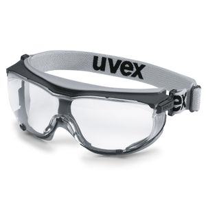 uvex Vollsichtbrille carbonvision schwarz/grau