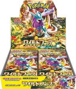 Pokémon Scarlet & Violet Wild Force Booster Display - Japanisch