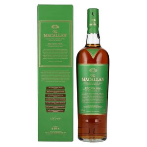 The Macallan EDITION N° 4 Highland Single Malt 48,4% Vol. 0,7l in Geschenkbox