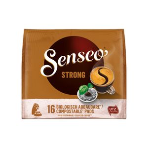 Senseo, Kaffeepads, Kräftig, 16 er, 111 g, UTZ
