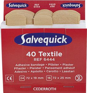 Salvequick Pflasterstrip Refill 6444 40 St./Pack.