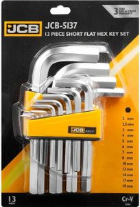 JCB | Innensechskantschlüssel Set, 13TLG 2-19mm