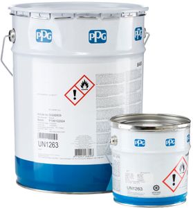 PPG Sigmacover 456 Epoxidfarbe Silber Bodenfarbe Betonfarbe Keller Boden Farbe 20L