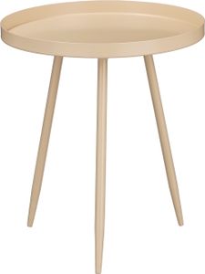 Mica Decorations Flores Beistelltisch - H38 x Ø34 cm - Metall - Beige