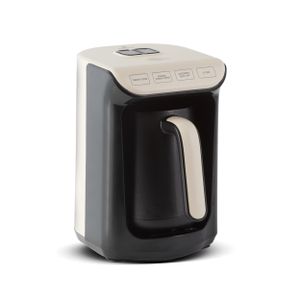 Karaca Hatır Kaffeemaschine mit Röstfunktion, Creme, 5 Tassen Kapazität, 535W