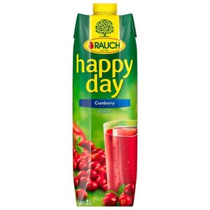 Rauch Happy Day sok z owoców żurawiny z cenną witaminą C 1000ml