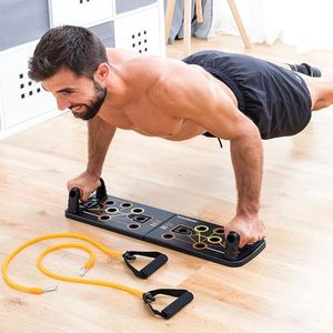 InnovaGoods resistance bands, kraftraining, fitnessbänder set Trainingssystem mit Widerstandsbändern und Pulsher-Übungsanleitung