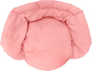 SVITA Kissen für Hängesessel Sitzpolster Kissen Hängekorb Leinen-Mischung Rosa