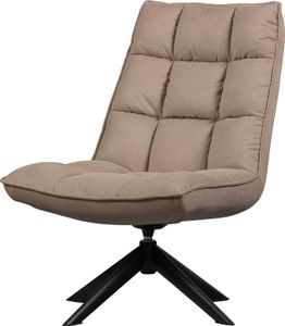 WOOOD Jouke Drehsessel aus Kunstleder, Beige