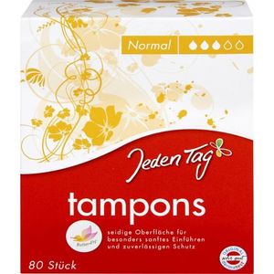 Jeden Tag Tampons Normal (80 St.)