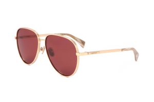 Lanvin LNV107S 716 GOLD/WINE 61/15/ Damskie okulary przeciwsłoneczne