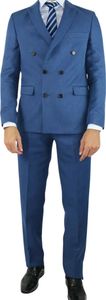 Kabello Herrenanzug Lordsimo Jacke Hose blau M