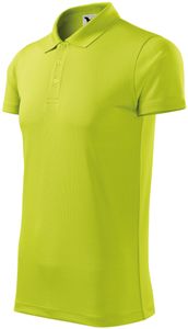 Sport Poloshirt - Farbe: lindgrün - Größe: 3XL