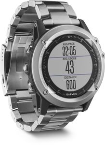 Garmin 010-01338-41 fenix 3 Saphir Titan Smartwatch