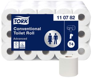 Tork Toilettenpapier Klopapier WC-Papier 3 lagig extra weich 72 Rollen 