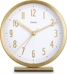 Hama Wecker Skye, ohne Ticken, Gold (00222213)