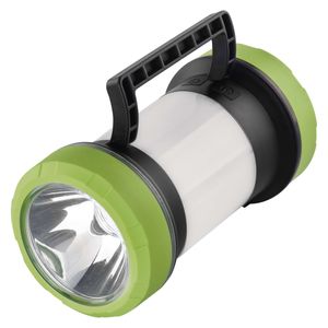 EMOS Wiederaufladbarer LED Handscheinwerfer mit 7 Lichtmodi, Powerbank-Funktion, Arbeitsleuchte 350 lm, 260 m Leuchtweite, inkl. USB-C Ladekabel, P2313