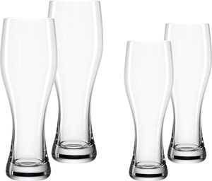 Leonardo TAVERNA Weizenbierglas-Set 0,5l+0,33l 4-tlg.