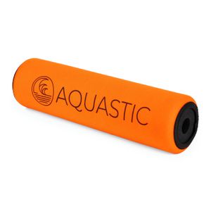 AQUASTIC Boje, SUP Paddel-Schwimmer zum Schutz vor Paddel-Versinken, einfach zu installieren auf 25 mm Schaft, Neopren, NBR Gummi, AQS-SFS001 orange