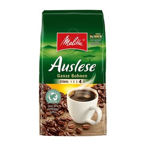 MELITTA Auslese Ganze Bohnen für Filterkaffee 10x500 g kräftig mit rundem Aroma