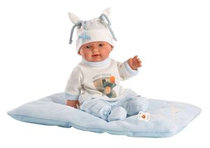 Llorens 26311 NEW BORN BOY – realistische Babypuppe – 26 cm