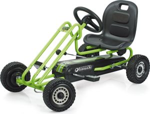 Lightning Tretauto für Kinder ab 4 Jahren - grün