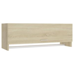 vidaXL Kleiderschrank Sonoma-Eiche 100x32,5x35 cm Holzwerkstoff