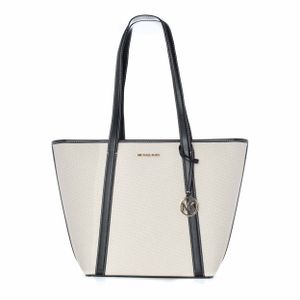 Damen Handtasche Michael Kors PRATT Weiß 29 x 28 x 12 cm