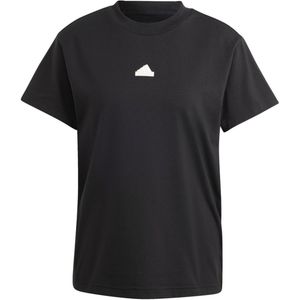 ADIDAS Embroidered T-Shirt Damen schwarz L