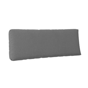 Livinity® Palettenkissen Rückenkissen , 120 x 40 cm, Grau