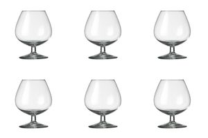 6 x Cognacschwenker, Cognacglas, Glas, transparent, 25cl
