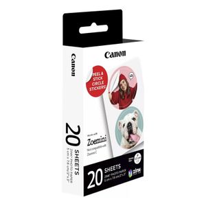 Canon ZP-2030-2C ZINK Circle Sticker 3,3 cm (20 Blatt)