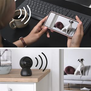 Kamera monitorująca HAMA, WiFi 1080p, wewnętrzna, czujnik ruchu, noktowizor, czarna