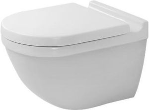 Duravit Wand-WC RIMLESS STARCK 3 tief, 360 x 540 mm HygieneGlaze weiß