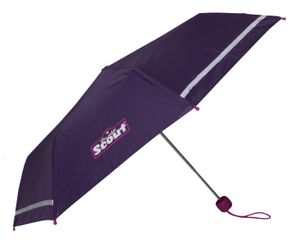 Detský dáždnik Scout, vreckový dáždnik, ľahký a robustný, priemer 90 cm, farba Dark Lilac