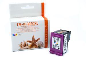 HP 302 farbig XL Refill Tinte Color für HP / F6U67AE / 18ml Druckerpatrone