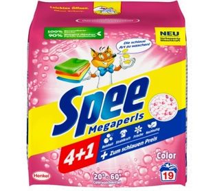 Spee Megaperls Proszek do prania kolorowych tkanin, 1,14kg  (PRODUKT Z NIEMIEC)