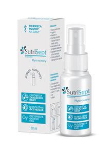 SutriSept - Liečivý roztok, rozprašovač, 50 ml