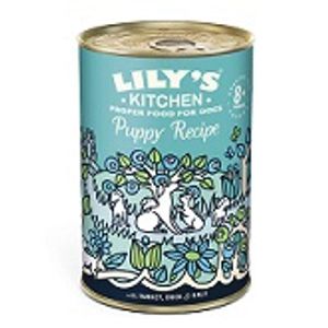 Lily's Kitchen Welpenfutter mit Truthahn, 400g, Welpe, jede Rasse, Ente, Türkei, 400 g