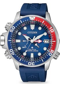 Citizen BN2038-01L Eco Drive Taucheruhr Diver´s Diver Uhr Datum blau