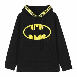 Jungen Sweater mit Kapuze Batman Schwarz Größe: 7 Jahre