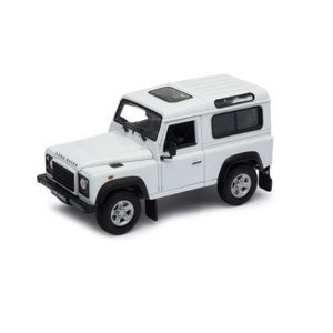 Welly 22498 Land Rover Defender weiss Maßstab 1:24 Modellauto