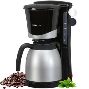 CLATRONIC 263991 KA 3327 Kaffeemaschine schwarz, 8-10 Tassen