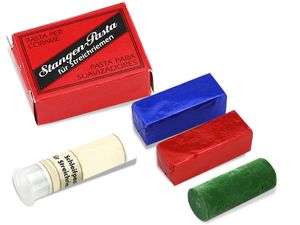 Solingen Rasiermesser Pasten Set Schärfen Schleifpaste Pflegepaste für Leder Abziehleder